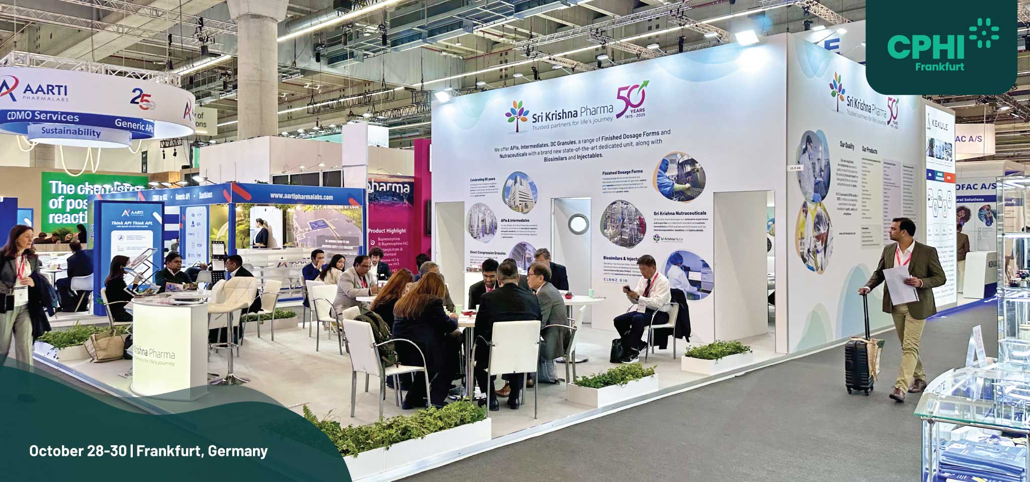Sri Krishna Pharma at CPHI Frankfurt 2025